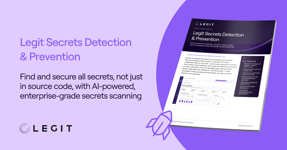 Legit Secrets and Detection Prevention