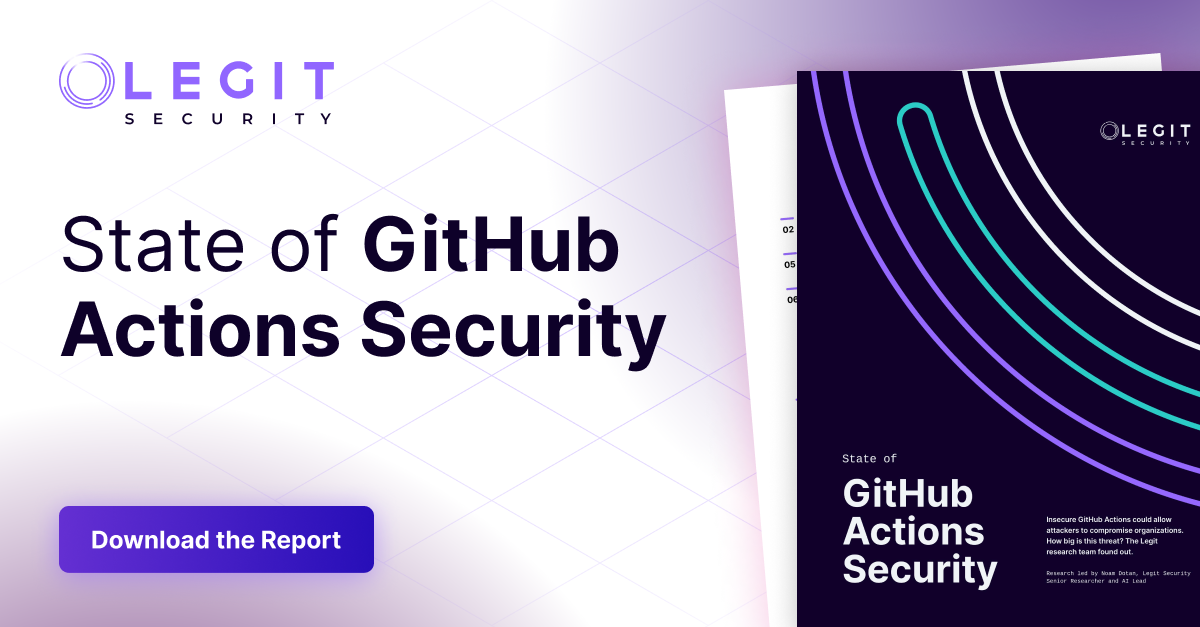 Preview of State of GitHub Actions Security Report: Security of GH Workflows Building Blocks